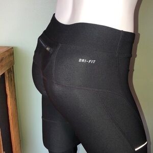 Nike women’s size xs long workout shorts